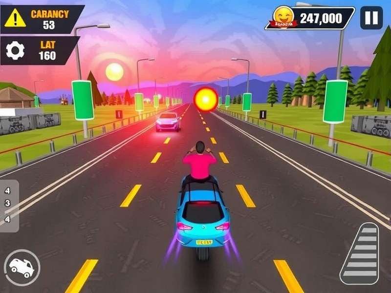 Highway Rush Game Screenshot
